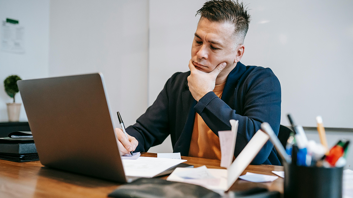 roofing business owner struggling with cash flow